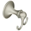 Moen "Lounge" Double Robe Hook 2 Moen "Lounge" Double Robe Hook -Allied Brass Sales Store 1502544 L
