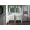 Kohler Medicine Cabinet With Mirrored Doors - 30-in - Aluminum -Allied Brass Sales Store 31535002e L