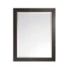 Avanity HAvanity Hepburn 24-in Chocolate Bathroom Mirrorepburn Chocolate Bathroom Mirror 24-in