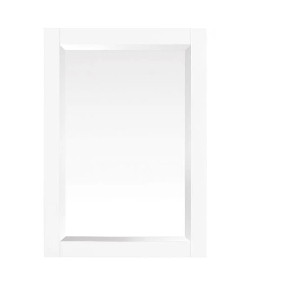 Avanity Azzuri Riley 24-in White Bathroom Mirror 3 Avanity Azzuri Riley 24-in White Bathroom Mirror