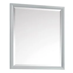 Avanity Emma 28-in Grey Bathroom Mirror -Allied Brass Sales Store 330000668 AlternateImage1 l