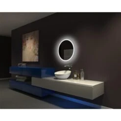 Paris Mirror 24-in X 24-in 3000K 24V LED Lighting Mirror