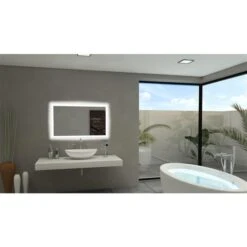 Paris Mirror 40-in X 24-in 6000K 24V LED Lighting Mirror