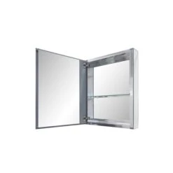 GEF Avila Aluminum Medicine Cabinet, 20-in