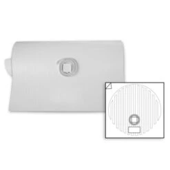 WarmlyYours 20-in X 20-in White Round Mirror Defogger