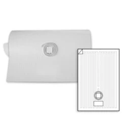 WarmlyYours 18-in X 24-in White Rectangular Mirror Defogger