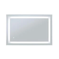 WarmlyYours 24-in X 36-in LED Backlit Rectangular Mirror
