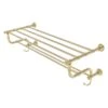 Allied Brass Carolina Unlacquered Brass 36-in Wall Mount Towel Rack With Double Towel Bar 1 Allied Brass Carolina Unlacquered Brass 36-in Wall Mount Towel Rack With Double Towel Bar -Allied Brass Sales Store 330952149 MainImage 001 l