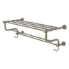 Allied Brass Carolina Crystal Antique Brass 30-in Wall Mount Towel Rack With Double Towel Bar 2 Allied Brass Carolina Crystal Antique Brass 30-in Wall Mount Towel Rack With Double Towel Bar -Allied Brass Sales Store 330952216 MainImage 001 l