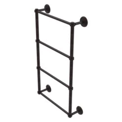 Allied Brass Monte Carlo 30-in Venetian Bronze Wall-Mounted Towel Rack