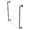 Allied Brass Pacific Grove 30-in Wall-Mounted Matte Black Towel Rack -Allied Brass Sales Store 330952615 MainImage 001 l
