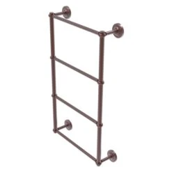 Allied Brass Prestige Regal 30-in Antique Copper Wall Mount Towel Rack