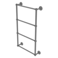Allied Brass Prestige Skyline 30-in Matte Grey Wall-Mounted Towel Rack
