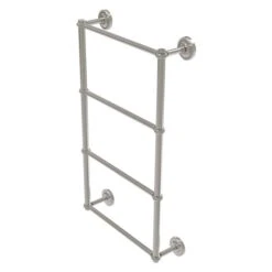 Allied Brass Prestige Regal 30-in Satin Nickel Wall Mount Towel Rack