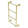 Allied Brass Prestige Regal 30-in Polished Brass Wall-Mounted Towel Rack