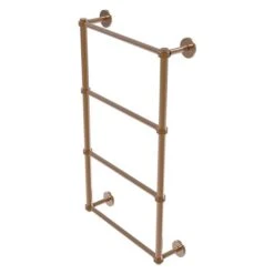 Allied Brass Prestige Skyline 30-in Brushed Bronze Wall-Mounted Towel Rack