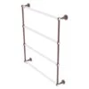 Allied Brass Pacific Grove 30-in Antique Copper Wall Mount Towel Rack