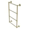 Allied Brass Prestige Skyline 30-in Wall-Mounted Satin Brass Towel Rack