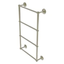 Allied Brass Monte Carlo 30-in Polished Nickel Wall Mount Towel Rack