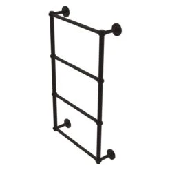 Allied Brass Prestige Skyline 30-in Oil Rubbed Bronze Wall Mount Towel Rack