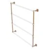 Allied Brass Pacific Grove 36-in Brushed Bronze Wall-Mounted Single Towel Bar With Twisted Accents -Allied Brass Sales Store 330952989 MainImage 001 l