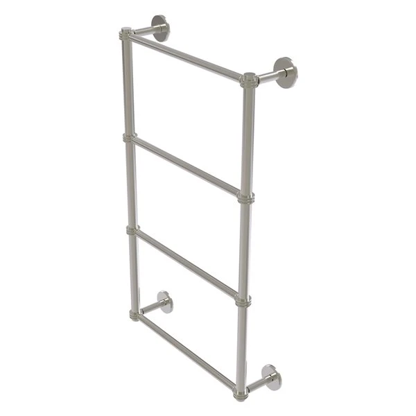 Allied Brass Prestige Skyline 36-in Satin Nickel Wall-Mounted 4-Tier Towel Bar With Dotted Detail 3 Allied Brass Prestige Skyline 36-in Satin Nickel Wall-Mounted 4-Tier Towel Bar With Dotted Detail