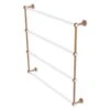 Allied Brass Pacific Beach 36-in Brushed Bronze Wall-Mounted 4-Tier Towel Bar With Dotted Accents -Allied Brass Sales Store 330953032 MainImage 001 l