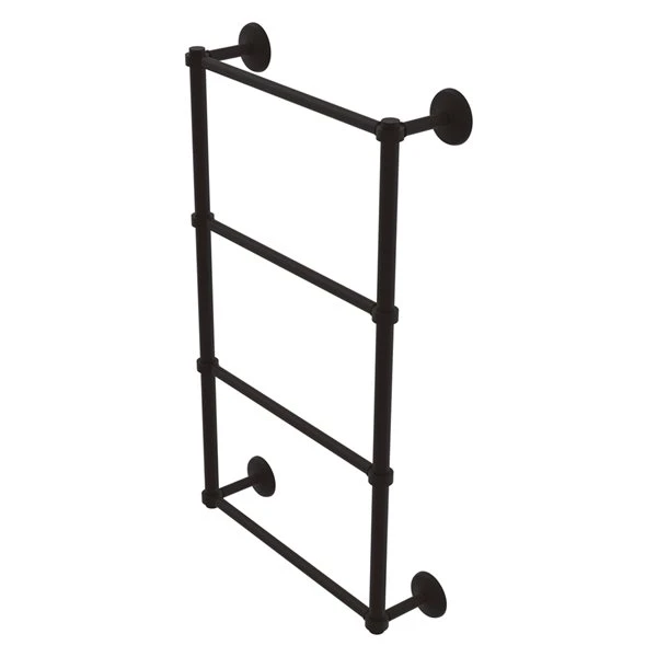 Allied Brass Monte Carlo 36-in Oil-Rubbed Bronze Wall-Mounted 4-Tier Towel Bar 3 Allied Brass Monte Carlo 36-in Oil-Rubbed Bronze Wall-Mounted 4-Tier Towel Bar