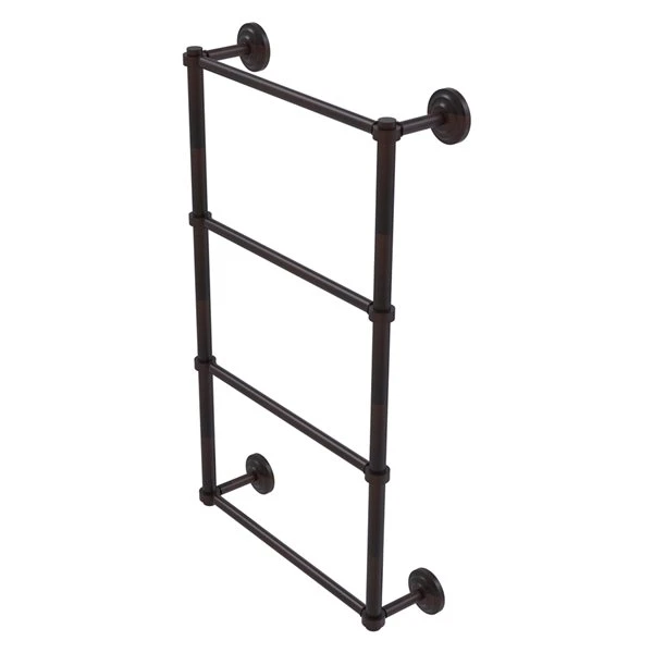 Allied Brass Que New 36-in Venetian Bronze Wall-Mounted 4-Tier Towel Bar 3 Allied Brass Que New 36-in Venetian Bronze Wall-Mounted 4-Tier Towel Bar