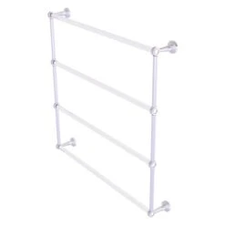 Allied Brass Pacific Beach 36-in Polished Chrome Wall-Mounted 4-Tier Towel Bar