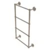 Allied Brass Prestige Regal 36-in Antique Pewter Wall-Mounted 4-Tier Towel Bar With Twisted Detail