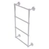 Allied Brass Prestige Regal 36-in Polished Chrome Wall-Mounted 4-Tier Towel Bar With Dotted Detail