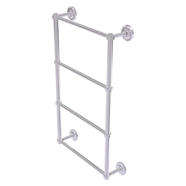 Allied Brass Prestige Regal 36-in Polished Chrome Wall-Mounted 4-Tier Towel Bar 3 Allied Brass Prestige Regal 36-in Polished Chrome Wall-Mounted 4-Tier Towel Bar