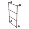Allied Brass Monte Carlo 36-in Antique Copper Wall-Mounted 4-Tier Towel Bar With Twisted Detail