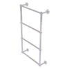 Allied Brass Dottingham 36-in Polished Chrome Wall-Mounted 4-Tier Towel Bar With Twisted Detail