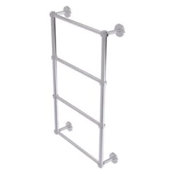 Allied Brass Prestige Skyline 36-in Polished Chrome Wall-Mounted 4-Tier Towel Bar