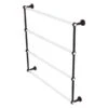Allied Brass Pacific Beach 36-in Oil-Rubbed Bronze Wall-Mounted 4-Tier Towel Bar With Grooved Accents -Allied Brass Sales Store 330953376 MainImage 001 l