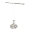 Allied Brass Pacific Grove Satin Nickel Freestanding Guest Towel Stand