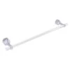 Allied Brass Pacific Beach Satin Chrome 24-in Shower Door Towel Bar With Twisted Accents 1 Allied Brass Pacific Beach Satin Chrome 24-in Shower Door Towel Bar With Twisted Accents -Allied Brass Sales Store 330954099 MainImage 001 l
