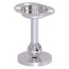 Allied Brass Vanity Top Tumbler And Toothbrush Holder - Polished Chrome
