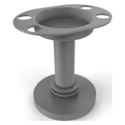Allied Brass Tumbler And Toothbrush Holder In Matte Grey