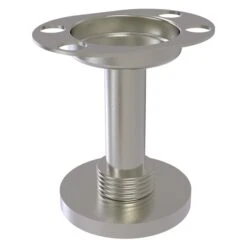 Allied Brass Satin Nickel Tumbler And Toothbrush Holder