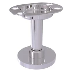 Allied Brass Polished Chrome Finish Tumbler And Toothbrush Holder