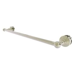 Allied Brass Waverly Place Polished Nickel 24-in Shower Door Towel Bar