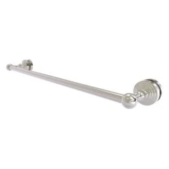 Allied Brass Waverly Place Satin Nickel 24-in Shower Door Towel Bar