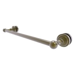 Allied Brass Dottingham Antique Brass 18-in Shower Door Towel Bar
