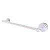 Allied Brass Que New Satin Chrome 24-in Shower Door Towel Bar
