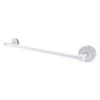 Allied Brass Prestige Regal Matte White 24-in Shower Door Towel Bar