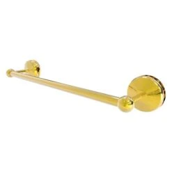 Allied Brass Monte Carlo Polished Brass 18-in Shower Door Towel Bar