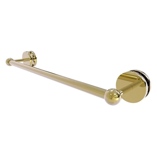 Allied Brass Prestige Skyline Unlacquered Brass 18-in Shower Door Towel Bar 3 Allied Brass Prestige Skyline Unlacquered Brass 18-in Shower Door Towel Bar